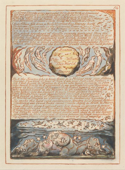 Jerusalem, Tafel 54 von William Blake